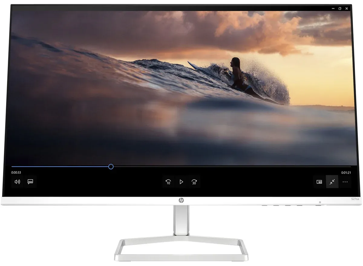 عرض خاص لفترة محدودة HP Series 5 27″ FHD IPS Monitor – 100 Hz Refresh, 99% sRGB, 300 nits Brightness, Height-Adjust, Eyesafe Certified عرض خاص لفترة محدودة HP Series 5 27″ FHD IPS Monitor – 100 Hz Refresh, 99% sRGB, 300 nits Brightness, Height-Adjust, Eyesafe Certified