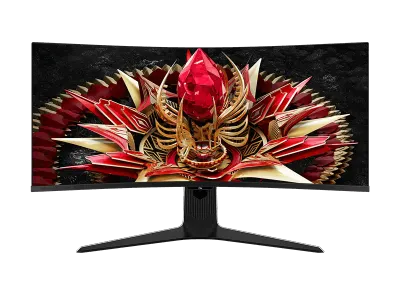 عرض خاص لفترة محدودة TCL 34R83Q 34" QD-Mini LED Monitor – WQHD, 170Hz, 1ms GTG, HDR1600, 1100+ Local Dimming Zones, Pantone Validated