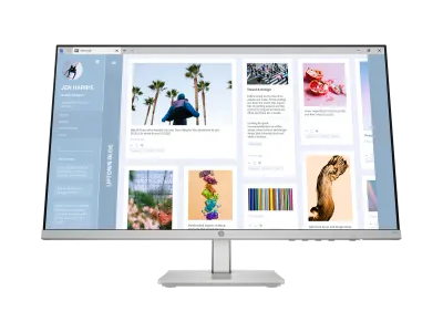 عرض خاص لفترة محدودة HP Series 5 24″ (23.8″) FHD Height-Adjust IPS Monitor – 100 Hz, 99 % sRGB, 300 cd/m², Eyesafe Certified