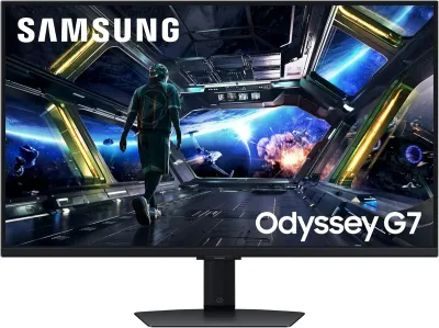 عرض خاص لفترة محدودة Samsung Odyssey G7 G70D 32" 4K UHD IPS Gaming Monitor – 144Hz, 1ms GTG, HDR400, G-Sync Compatible, Gaming Hub, VESA Mount