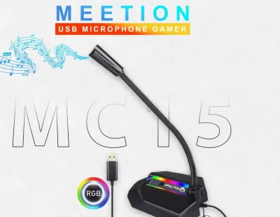 MEETION MICROPHONE GAMER USB MC15 مايك MEETION MICROPHONE GAMER USB MC15 مايك