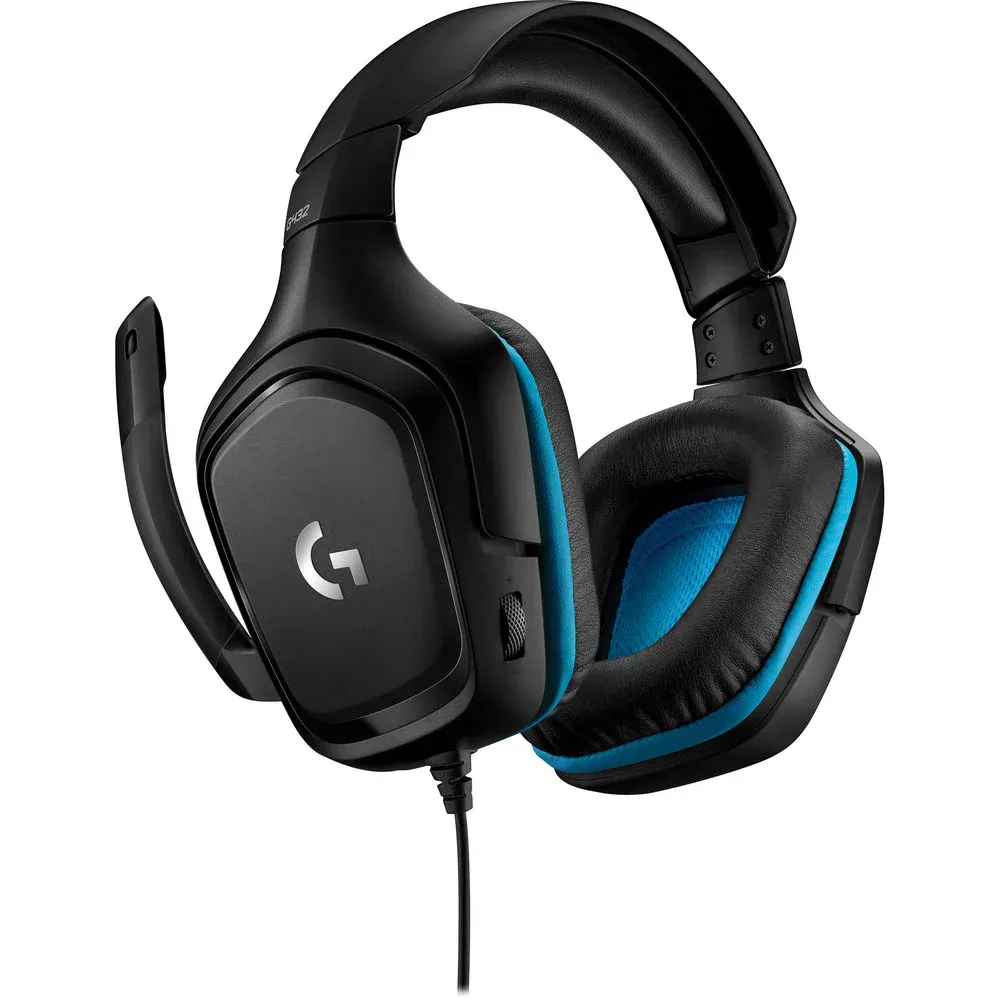عرض خاص لفترة محدودة Logitech G G432 Wired Virtual 7.1-Channel Gaming Headset عرض خاص لفترة محدودة Logitech G G432 Wired Virtual 7.1-Channel Gaming Headset