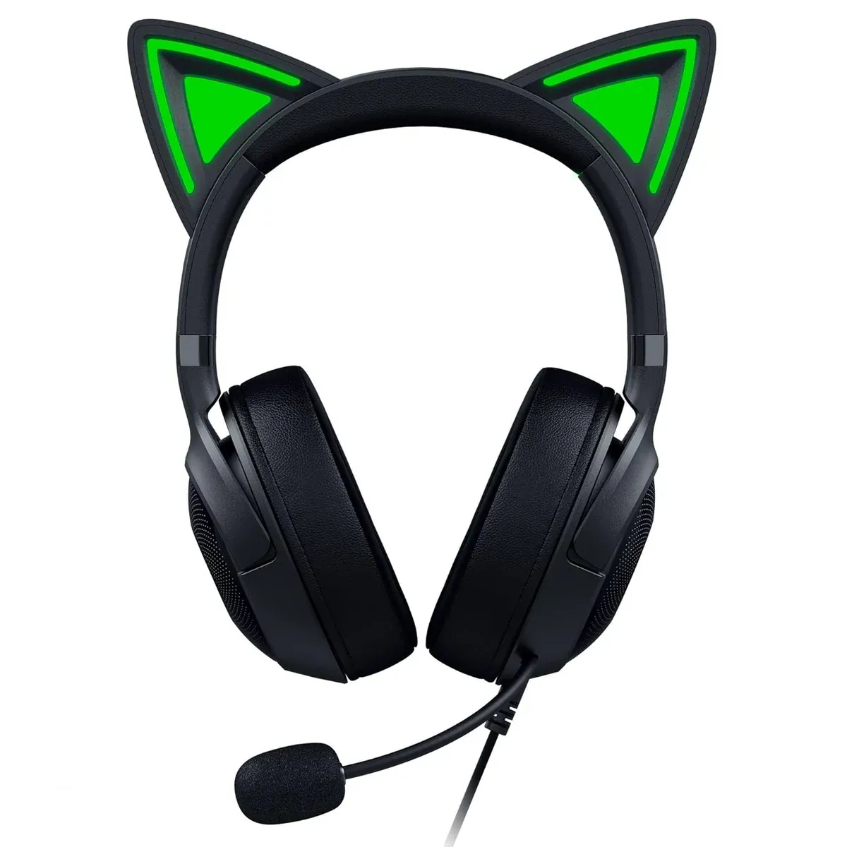 عرض خاص لفترة محدودة Razer Kraken Kitty V2 - Wired RGB Headset with Kitty Ears (Stream Reactive Lighting, HyperClear Cardioid Mic, Triforce 40mm Drivers, 7.1 Surround Sound) Black عرض خاص لفترة محدودة Razer Kraken Kitty V2 - Wired RGB Headset with Kitty Ears (Stream Reactive Lighting, HyperClear Cardioid Mic, Triforce 40mm Drivers, 7.1 Surround Sound) Black