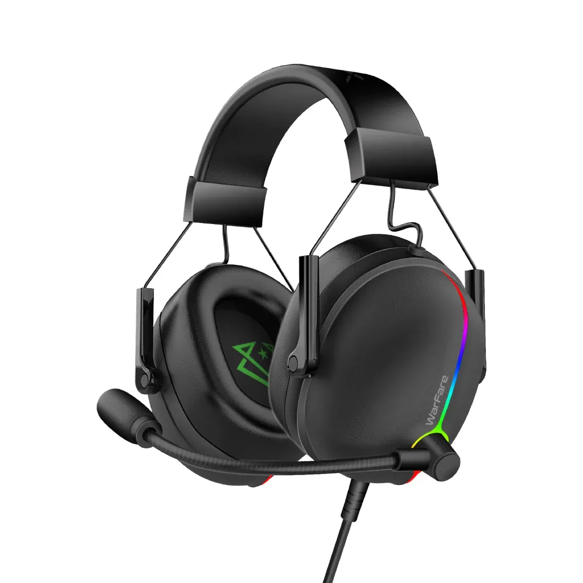 عرض خاص لفترة محدودة VERTUX warfare Extreme Performance 7.1 Surround Sound Gaming Headset with ENC Microphone & Vibration Feedback عرض خاص لفترة محدودة VERTUX warfare Extreme Performance 7.1 Surround Sound Gaming Headset with ENC Microphone & Vibration Feedback
