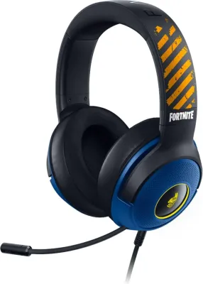 عرض خاص لفترة محدودة Razer Kraken V3 X Wired USB Gaming Headset - Fortnite Edition, 40mm TriForce Drivers, Chroma RGB Lighting, HyperClear Cardioid Mic, 7.1 Surround Sound, 285g Lightweight, Blue عرض خاص لفترة محدودة Razer Kraken V3 X Wired USB Gaming Headset - Fortnite Edition, 40mm TriForce Drivers, Chroma RGB Lighting, HyperClear Cardioid Mic, 7.1 Surround Sound, 285g Lightweight, Blue