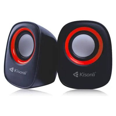 Kisonli V360 Speaker (Red) Kisonli V360 Speaker (Red)