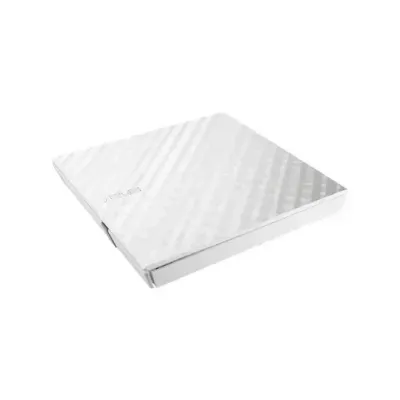 ASUS External Slim 8X DVD+RW Optical Drive - White