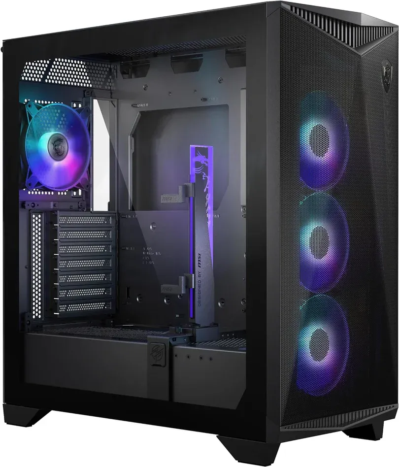 MSI MPG GUNGNIR 300R Airflow Premium Mid-Tower PC Gaming Case MSI MPG GUNGNIR 300R Airflow Premium Mid-Tower PC Gaming Case