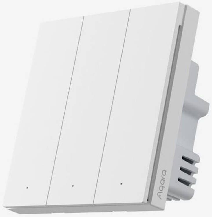 Aqara Wall Swith H1 (No Neutral. Triple rocker) Aqara Wall Swith H1 (No Neutral. Triple rocker)
