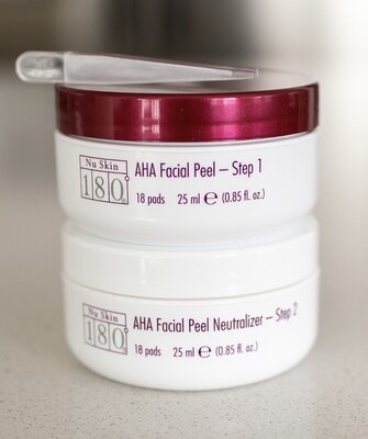 180 AHA Facial Peel Pads