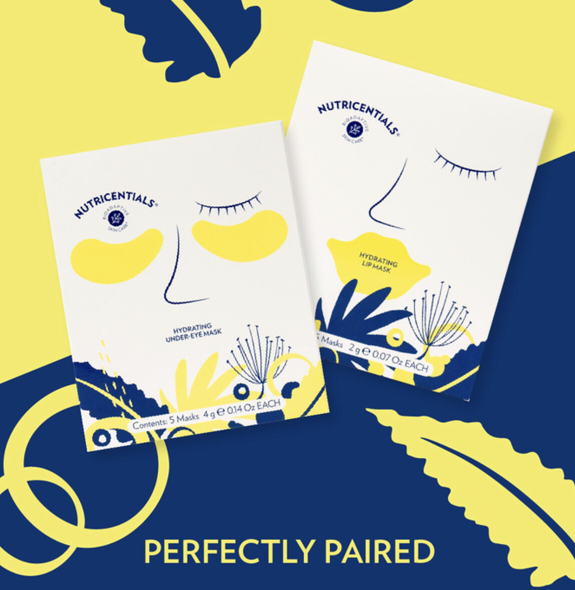 Vegan Collagen &amp; Vitamin C Undereye &amp; Lip masks