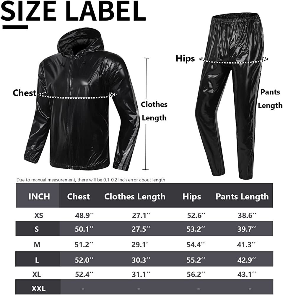 MulYeeh Weight Loss Sweat Suit