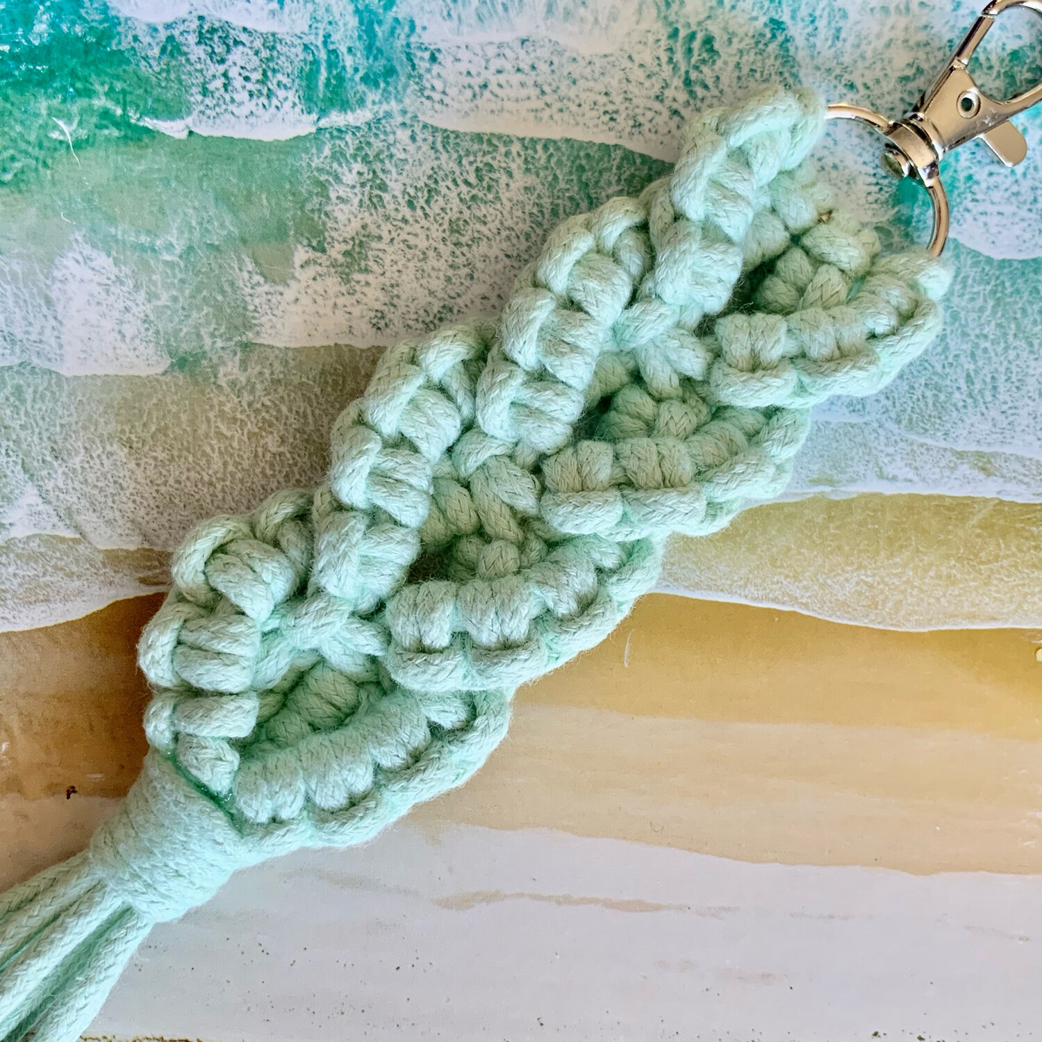 Turquoise keychain