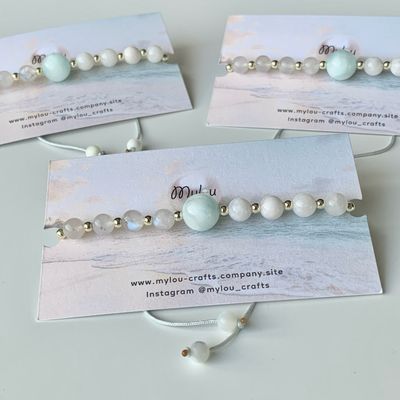 Bracelet ~ Pierre de lune | Moonstone 