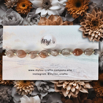 Bracelet ~ Sunstone nuggets