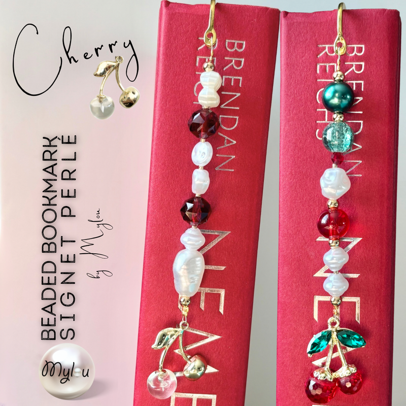 Cherries 🍒 ~ Beaded Bookmark