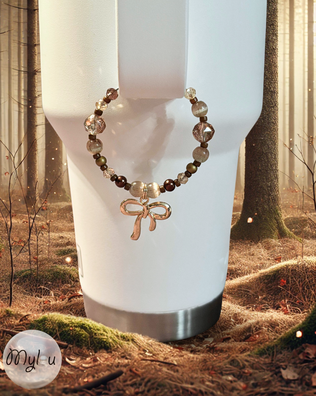 𝑬𝒏𝒄𝒉𝒂𝒏𝒕𝒆𝒅 𝑾𝒐𝒐𝒅𝒔 𖤓 ~ Tumbler Charm