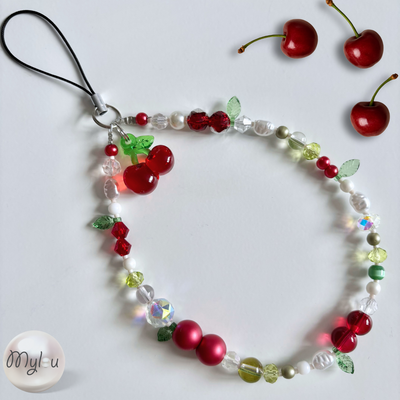 Cerises Charmantes ~ charm à accrocher 