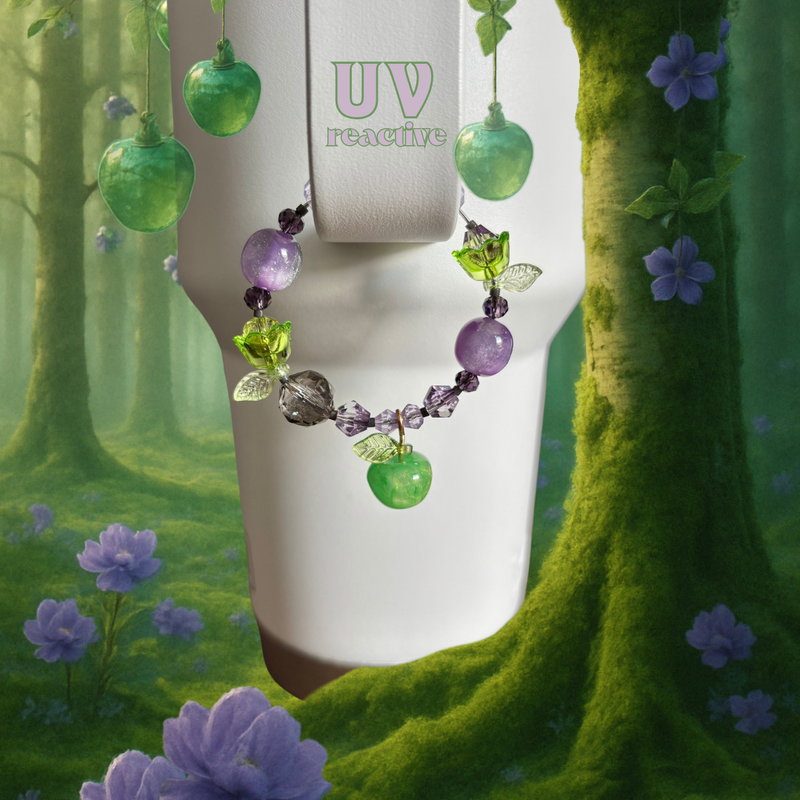 UV Reactive Tumbler Charm – Enchanted Orchard Edition