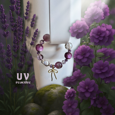 Charm pour Gobelet Réactif aux UV – Édition Dentelle Lavande
