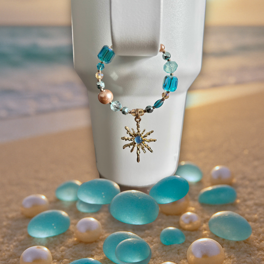 Tumbler Charm – Coastal Glow Edition
