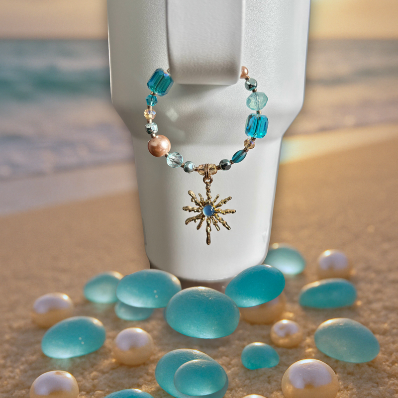 Tumbler Charm – Coastal Glow Edition