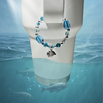 Deep bleu ~ Charm pour Gobelet 