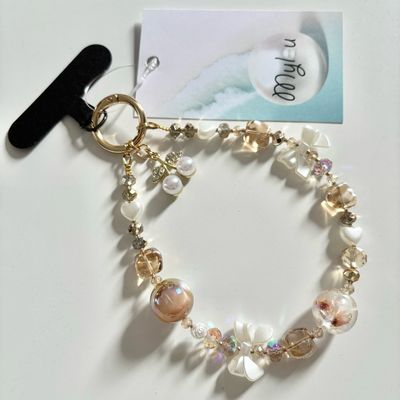 Perle Dorée | Charm, Bracelet de Téléphone &amp; Porte-clés   