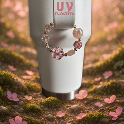 Sakura Bloom ~ Charm pour Gobelet Réactif aux UV
