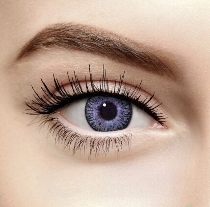GREY VIOLET DAILY TRI TONE COLOURED CONTACT LENSES (10 PACK)