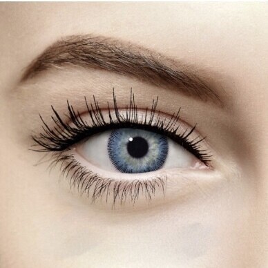 FUSION BLUE DAILY TRI TONE COLOURED CONTACT LENSES (10 PACK)