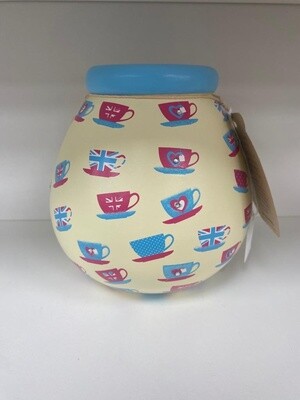 Union Jack Tea Cups design Moneybox