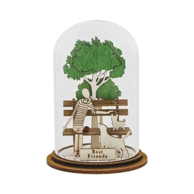Dog Best Friends Figurine - Kloche - Tiny Town