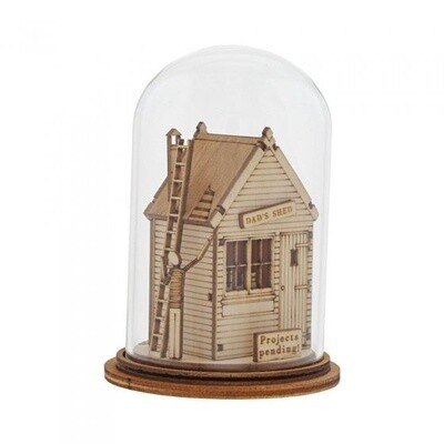 Dad&#39;s Shed Figurine - Tiny Town