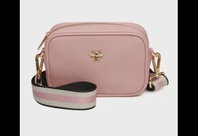 Alice Wheeler Pink Mini Mayfair w Webbing Strap