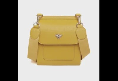 Alice Wheeler Ochre Bloomsbury Cross Body Bag