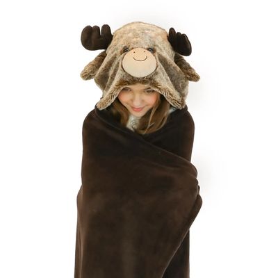 Cozy Noxxiez Blanket Reindeer