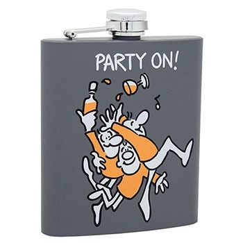 Chaps Stuff Hip Flask Party On - 310730