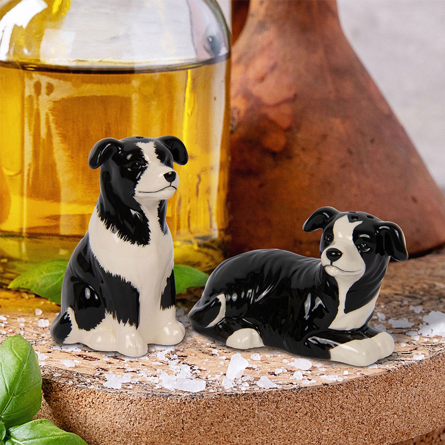 Salt &amp; Pepper Set Collie