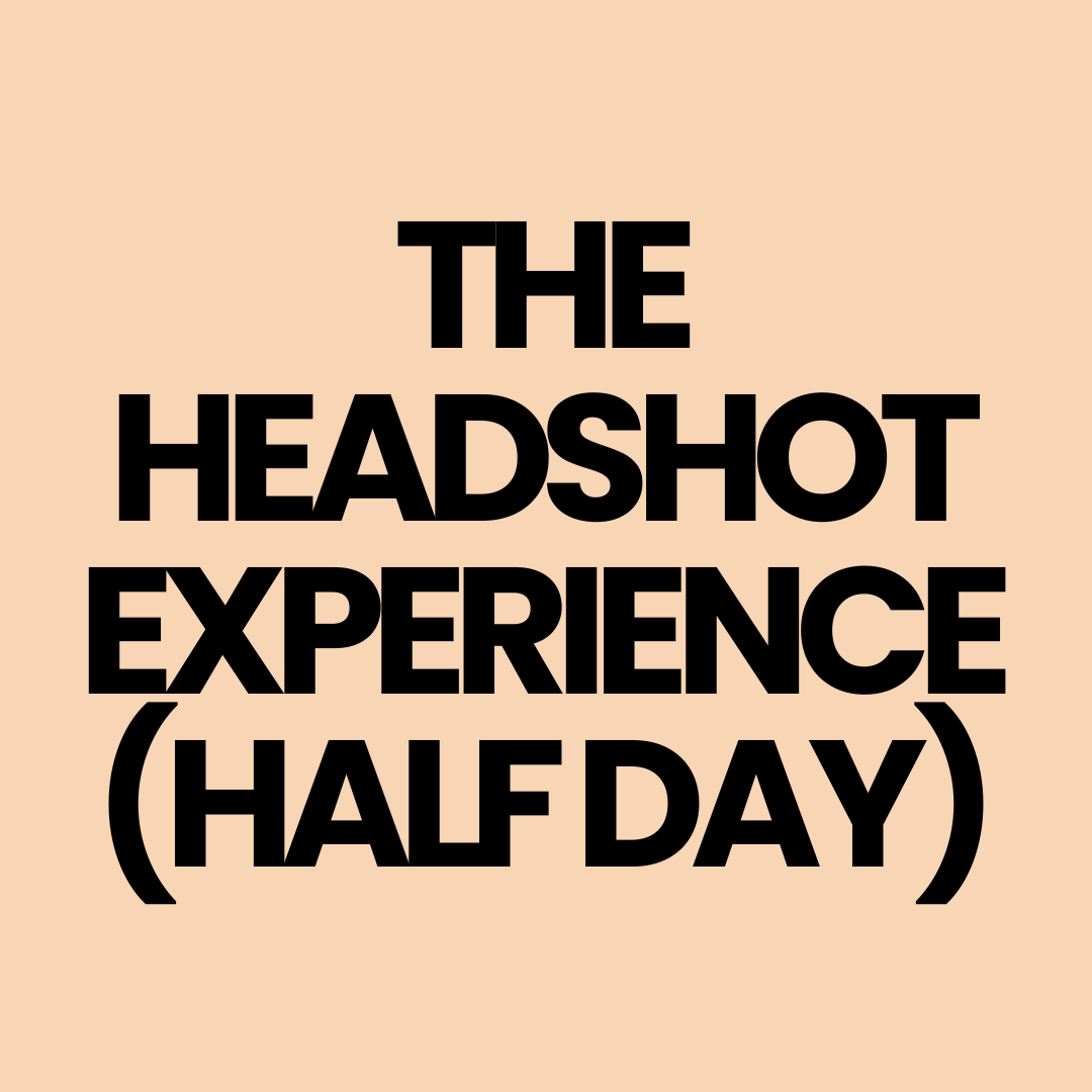 👤The Headshot Experience (Half Day)