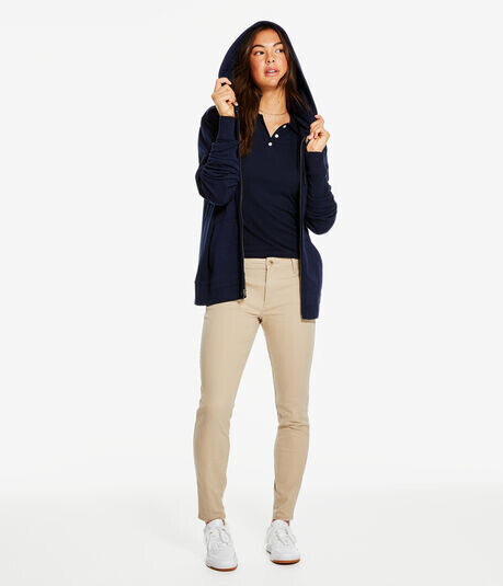 Areopostile Skinny Twill Pants (Girls)