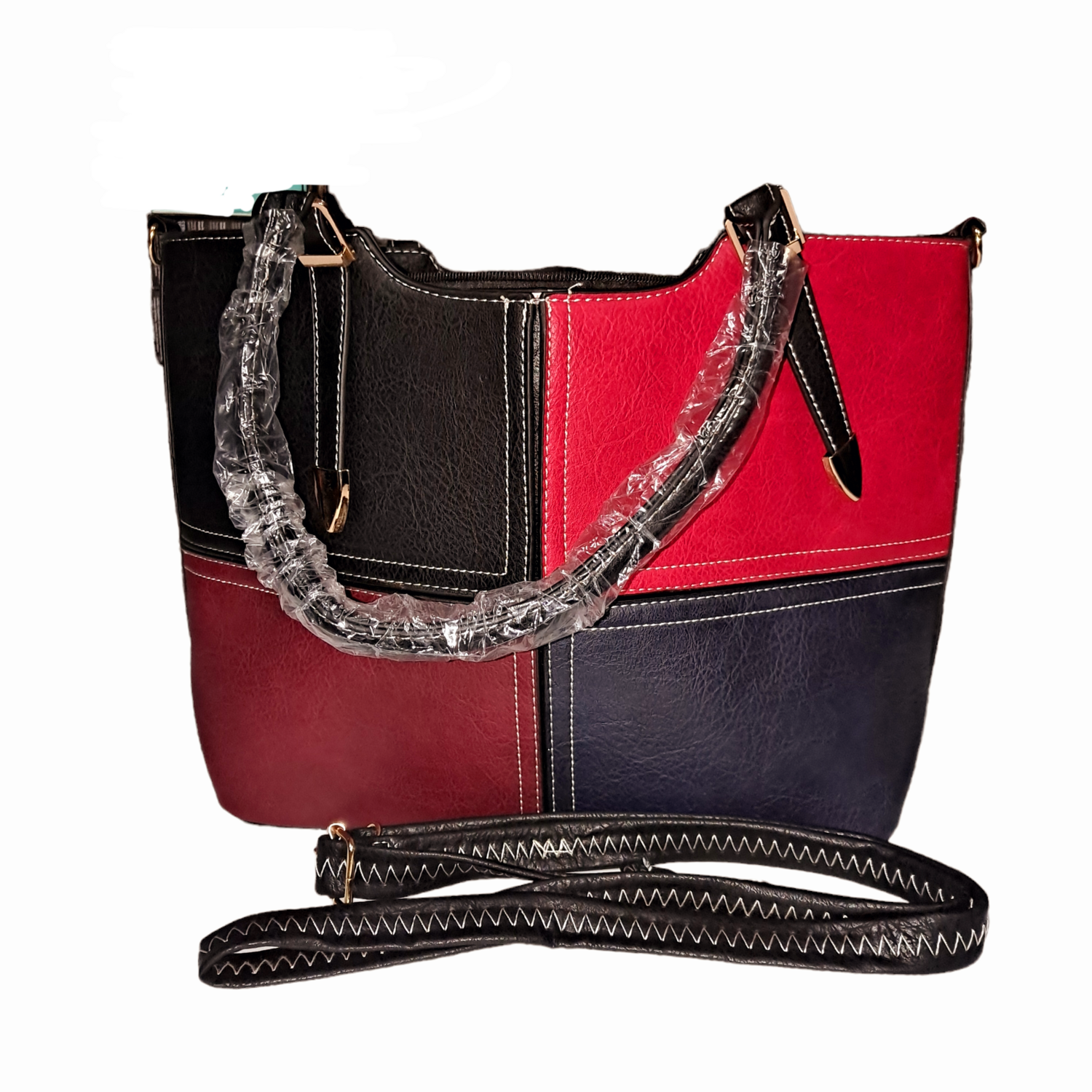 Women Luxury Handbag Style # 5038 Red [ BeckitoFashionHandbags ]