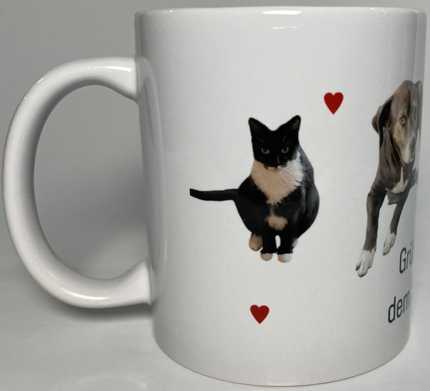 Kaffeetasse „Grüße aus dem Schloss“