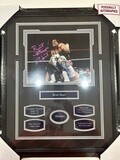 BRET &#39;HITMAN&#39; HART - AUTOGRAPHED WWE 16X20 FRAME