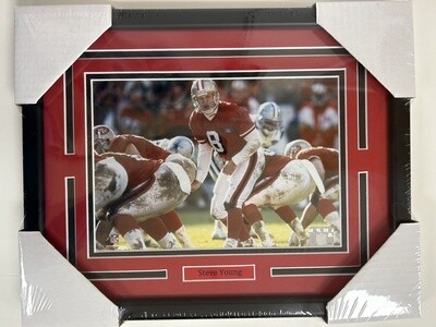 STEVE YOUNG - SAN FRANCISCO 49ERS 11X14 FRAME