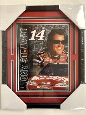 TONY STEWART - NASCAR 11X14 FRAME