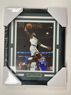 JAYLEN BROWN - BOSTON CELTICS 11X14 FRAME
