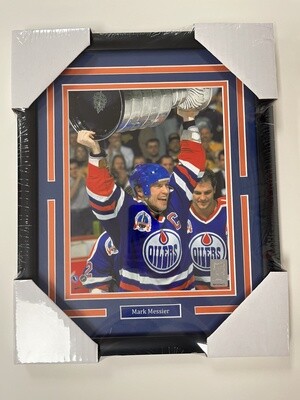MARK MESSIER - EDMONTON OILERS 11X14 FRAME