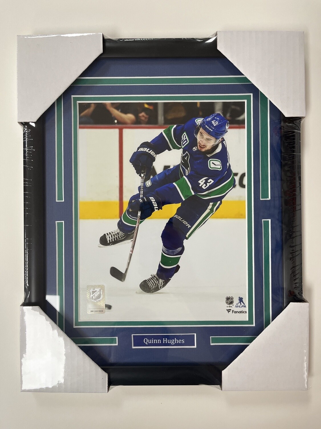 QUINN HUGHES - VANCOUVER CANUCKS 11X14 FRAME