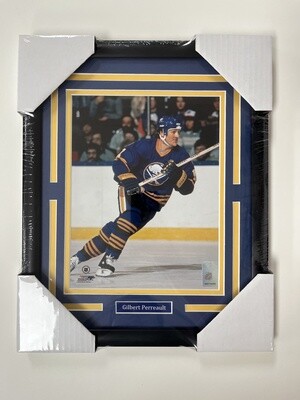GILBERT PERREAULT - BUFFALO SABRES 11X14 FRAME